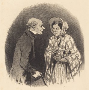 Una nuova conoscenza da Honoré Daumier