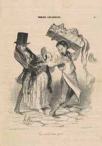Un desiderio di donna incinta da Honoré Daumier