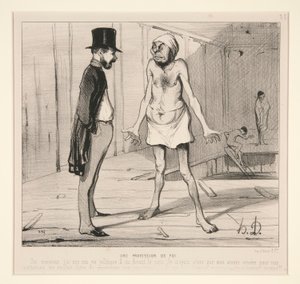 Una professione di fede da Honoré Daumier