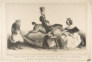 Ragazzini Legittimisti Molto Altezzosi e Molto Potenti da Honoré Daumier