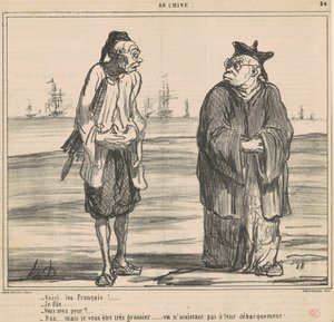 Ecco i francesi! ... io scappo... da Honoré Daumier