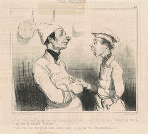 Sai bene la spugna che dicevi... da Honoré Daumier