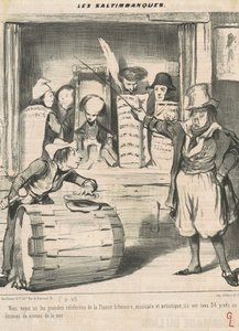 Voi vedete qui le grandi celebrità... da Honoré Daumier