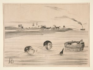 Viaggio a St. Cloud da Honoré Daumier