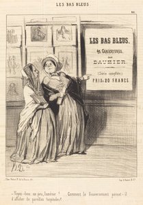 Voyez donc un peu, Isménie!... da Honoré Daumier