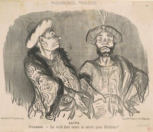 Zaïre da Honoré Daumier