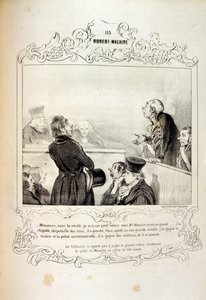 Illustrazioni su idee e leggende Philipon sotto il titolo Les Cent e Robert Macaire