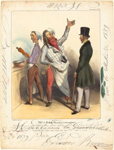 Sig. de Robert Macaire Ristoratore da Honoré Daumier and Edouard Bouvenne