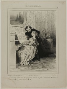"- Se solo sapessi quanto sei bella!... Fai finta di giocare! - Smettila... DO - Tu non mi ami!...COSÌ - Sarò sempre tua. ... MI", piatto 6 da Les Musiciens De Paris