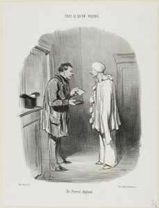 Un Pierrot spennato, piatto 9 da Tout Ce Qu