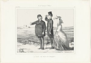 A Varenne, Saint-Maur. "Là! La mia casa di campagna", lastra 418 da Souvenirs d