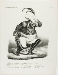 Malbroug va in guerra... da Honoré Victorin Daumier