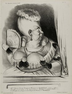 La signorina Etienne-Mona-Lisa-Cunégonde-Oca sciocca del Constitutionnel, indignata, soffocata e stracotta per la rappresentazione di Antonio in cui il malizioso Dumas ha avuto l