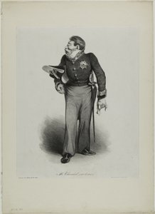 Il signor Choiseul, (detto le Duc), piatto 502 da Honoré Victorin Daumier