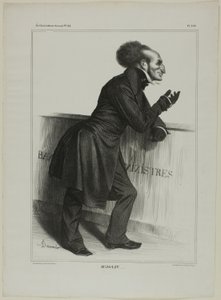 Mr. Joliv...., tavola 346 di Cartooning Celebrities da Honoré Victorin Daumier