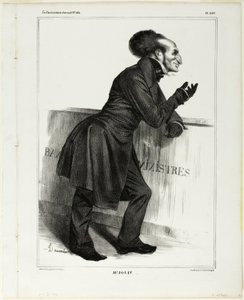 Mr. Joliv...., tavola 346 di Cartooning Celebrities da Honoré Victorin Daumier
