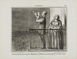 I parigini non si fidano molto delle rassicurazioni di Monsieur Babinet e insistono nell