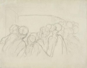 Gli spettatori da Honoré Victorin Daumier