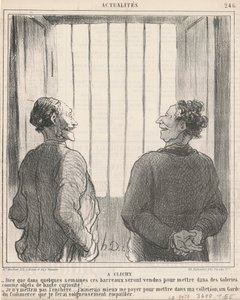 A Clichy da Honoré Daumier