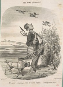 Ah! ... Credo che siano uccelli rapaci ... da Honoré Daumier