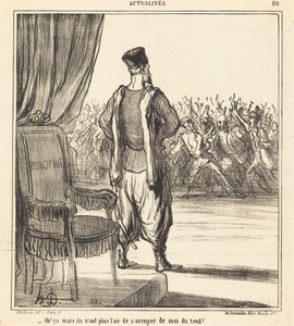 Ah! ça... non sembrano più preoccuparsi di me da Honoré Daumier