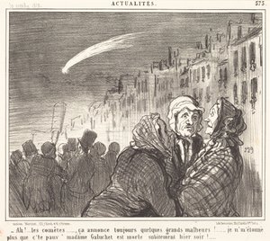 Ah!... le comete... da Honoré Daumier