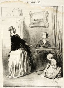Ah!... Che singolare educazione date a vostra figlia?... da Honoré Daumier