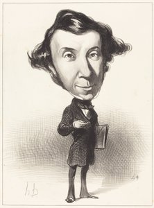 Alex. Ch. Henri de Tocqueville da Honoré Daumier