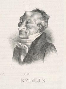 Bataille (Alex. Simon Pataille) da Honoré Daumier