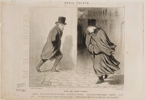 Tra le 11 e mezzanotte da Honoré Daumier