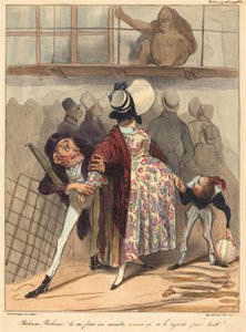 Bobonne... non guardarlo così tanto! da Honoré Daumier