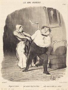 Brigante sarto... un altro abito... ristretto! da Honoré Daumier