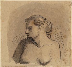 Busto di donna da Honoré Daumier