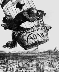 Caricatura di Gaspard-Felix Tournachon, alias Nadar (1820-1910) 1862