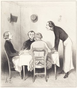 Carota del ristorante da Honoré Daumier