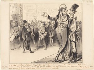 È pur lusinghiero aver avuto tanti allievi!... da Honoré Daumier