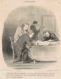 Dite quindi, Signor Colimard ... da Honoré Daumier