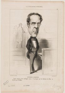 Duvergier de Hauranne da Honoré Daumier