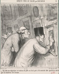 Eh! Bene guardando questo quadro da Honoré Daumier