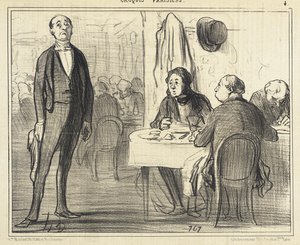 È il ragazzo?... da Honoré Daumier