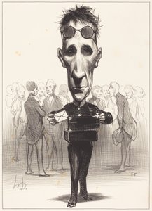 Félix Saint-Priest da Honoré Daumier
