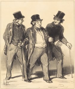 Mi sembra di vedere... un... cane... senza museruola!... da Honoré Daumier