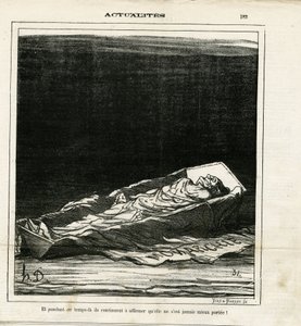 Illustrazione di Honoré Daumier (1808-1879) in Le Charivari