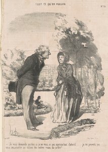 Vi chiedo scusa se non vi ho visto ... da Honoré Daumier