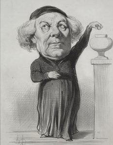 Jean Jacques Fayet, Vescovo di Orléans da Honoré Daumier