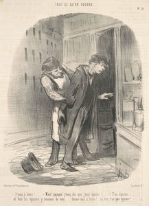 Voglio da bere! Ma te lo dico... da Honoré Daumier
