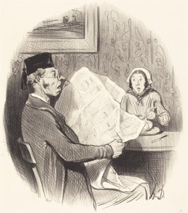 Il formato sempre più mostruoso da Honoré Daumier