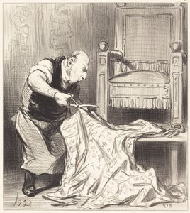 Il Nuovo tappezziere della corona da Honoré Daumier