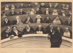 Il ventre legislativo da Honoré Daumier