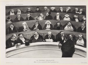 Il ventre legislativo da Honoré Daumier